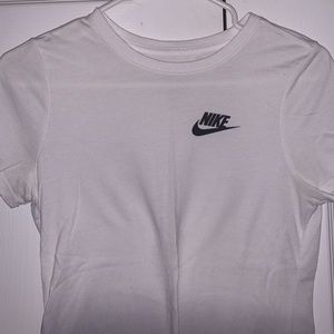 nike t shirt - white and grey